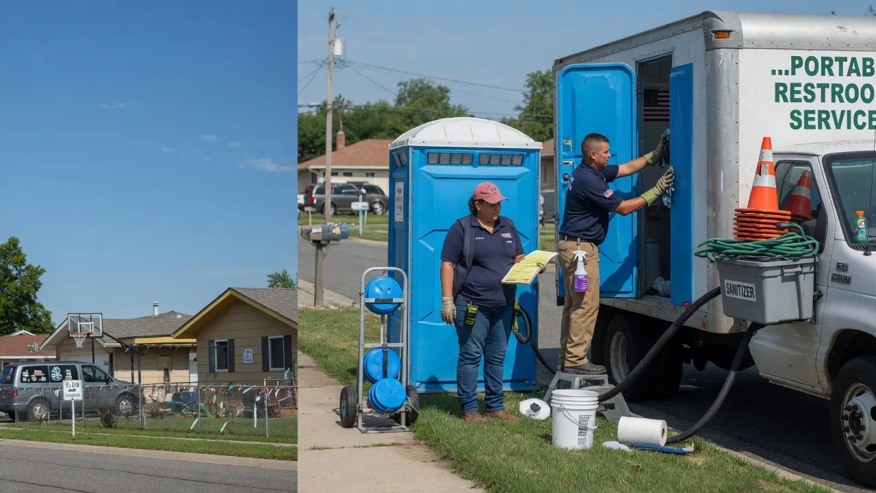 Portable Toilet Rental in Leedey, OK near me